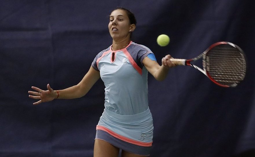 Jucătoarea română de tenis Mihaela Buzărnescu. (Neal Trousdale/twitter)