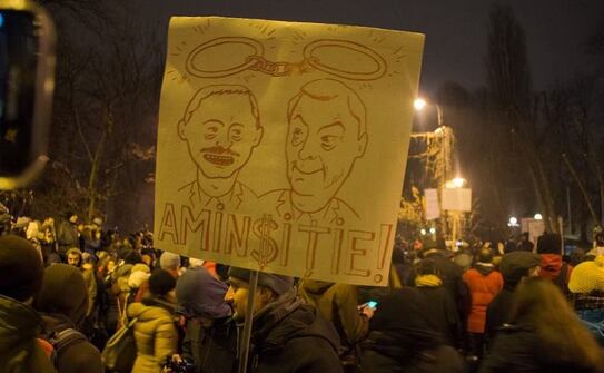 Protest anti-graţiere în Capitală (Sergiu Nicolae Brega)