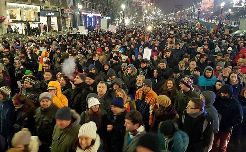 Proteste împotriva "ordonanţelor-elefant" (Sergiu Nicolae Brega)