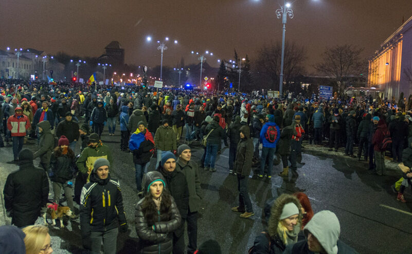 Proteste Bucuresti (Epoch Times Romania)