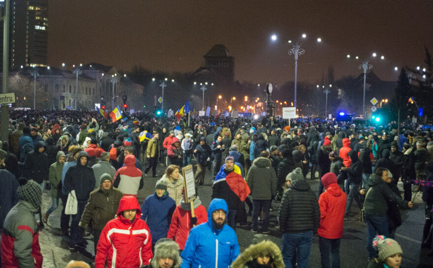 Proteste Bucuresti (Epoch Times Romania)