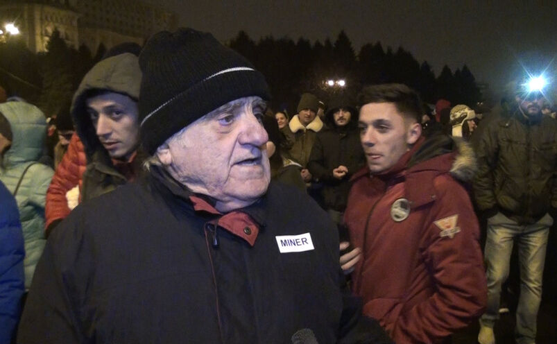 Protest masiv contra "ordonanţelor-elefant" în Bucureşti, 29 ianuarie 2017. (Epoch Times)