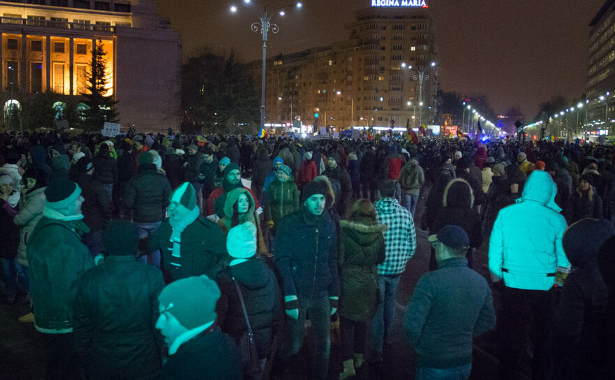 Proteste Bucuresti (Epoch Times Romania)