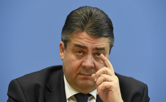 Vice cancelarul şi ministrul german al economiei, Sigmar Gabriel.