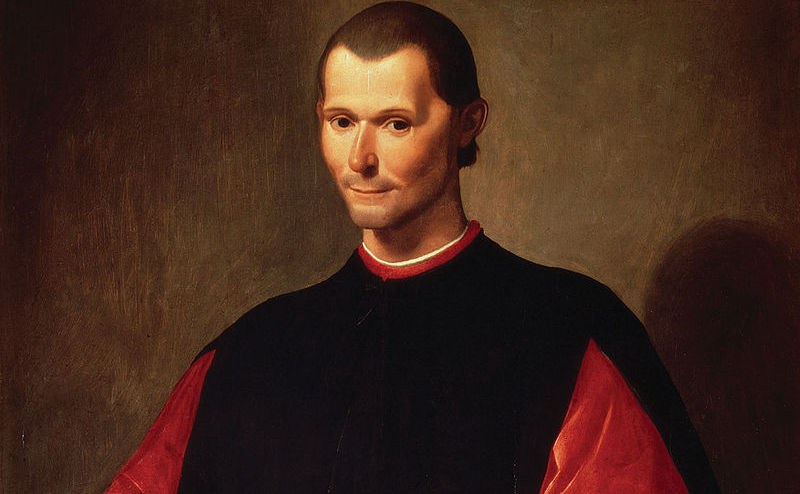 Portretul lui Niccolo Machiavelli, realizat de pictorul Santi di Tito (wikipedia.org)