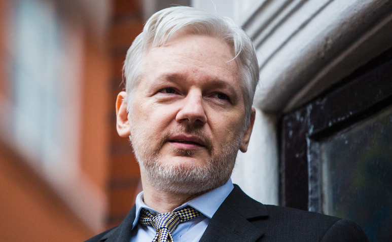 Fondatorul website-ului WikiLeaks, Julian Assange.