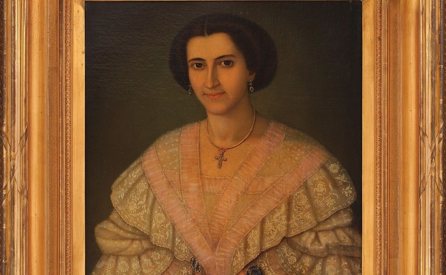 Anton Chladek, Alexandrina G. Manu (1835 - 1916) (mnar.ro)