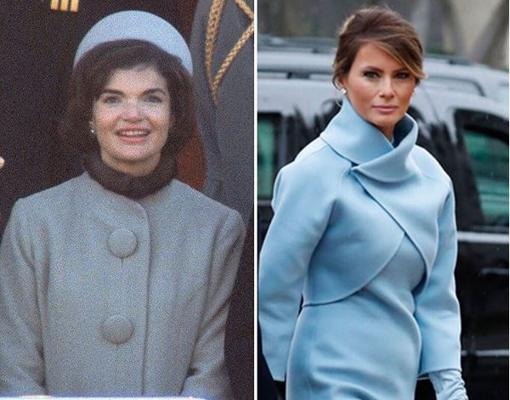 Melania Trump a decis să-i aducă omagiu elegantei Jacqueline Kennedy (@TODAYshow)