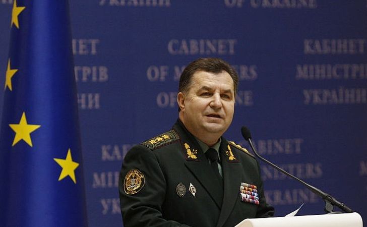 Ministrul ucrainean al apărării, Stepan Poltorak.