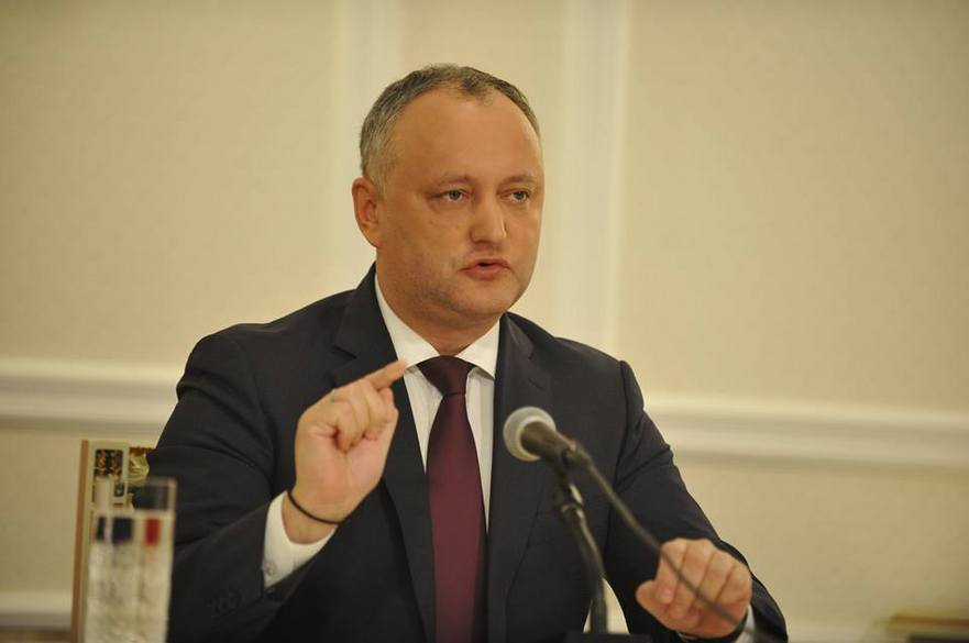 Preşedintele Republicii Moldova, Igor Dodon