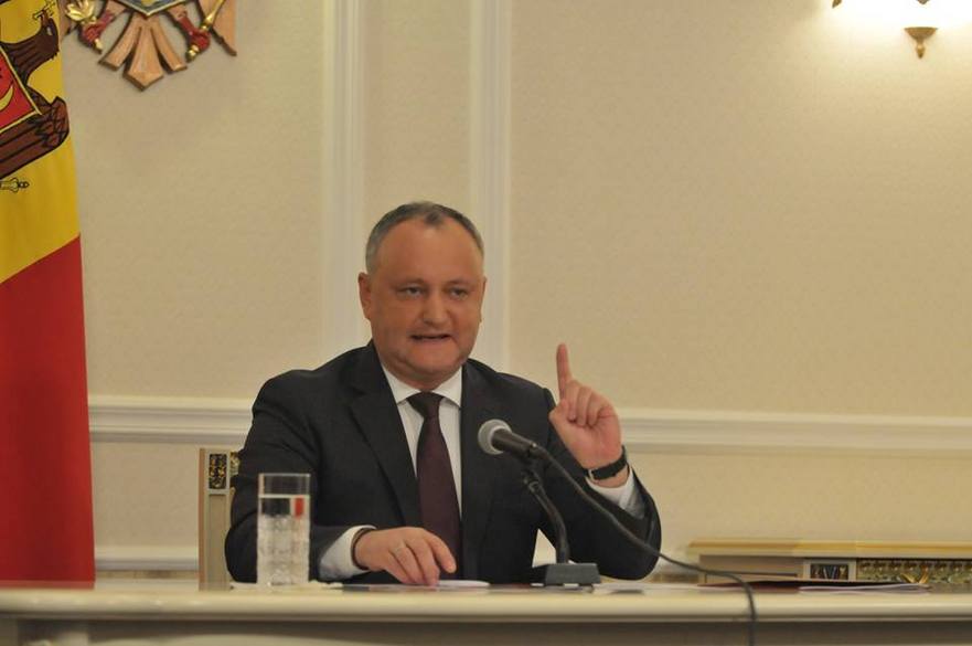 Preşedintele Republicii Moldova, Igor Dodon