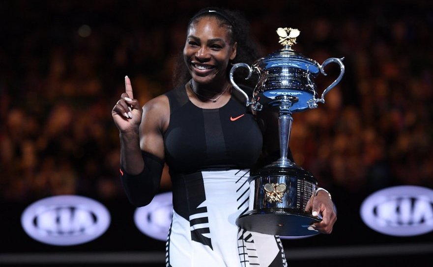 Jucătoarea americană de tenis Serena Williams.