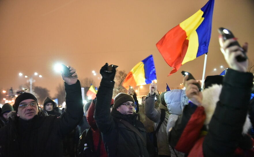 Protest la Guvern (Mihuţ Savu / Epoch Times România)