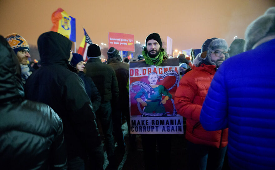 Protest la Guvern (Mihuţ Savu / Epoch Times România)