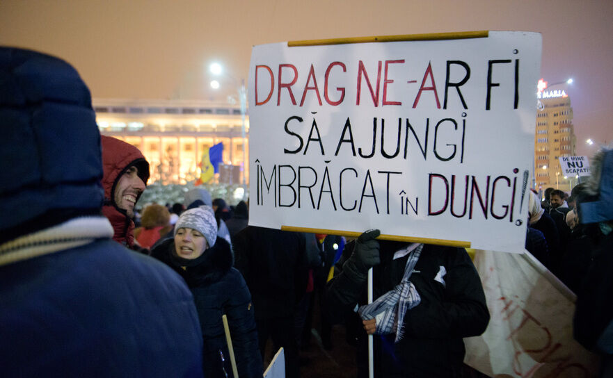 Protest la Guvern (Mihuţ Savu / Epoch Times România)