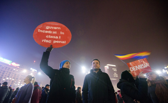 Protest la Guvern (Mihuţ Savu / Epoch Times România)