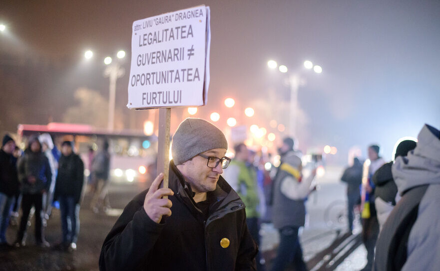 Protest la Guvern (Mihuţ Savu / Epoch Times România)