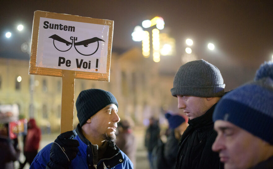 Protest la Guvern (Mihuţ Savu / Epoch Times România)