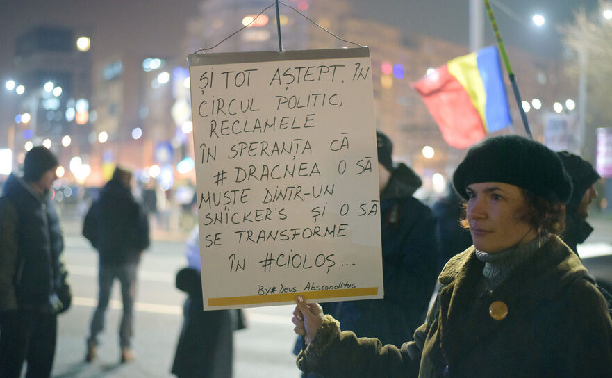 Protest la Guvern (Mihuţ Savu / Epoch Times România)