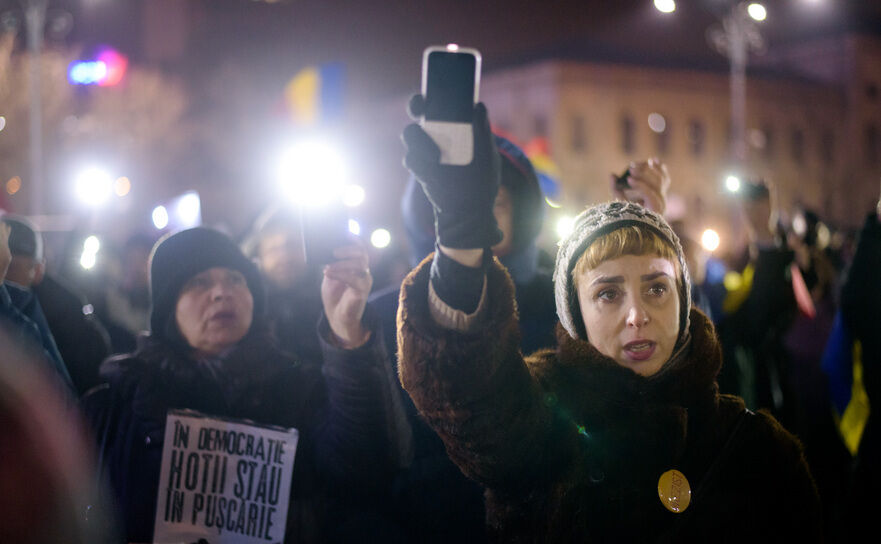 Protest la Guvern (Mihuţ Savu / Epoch Times România)