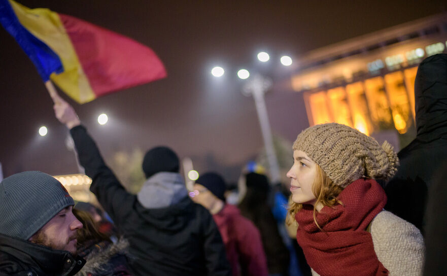 Protest la Guvern (Mihuţ Savu / Epoch Times România)