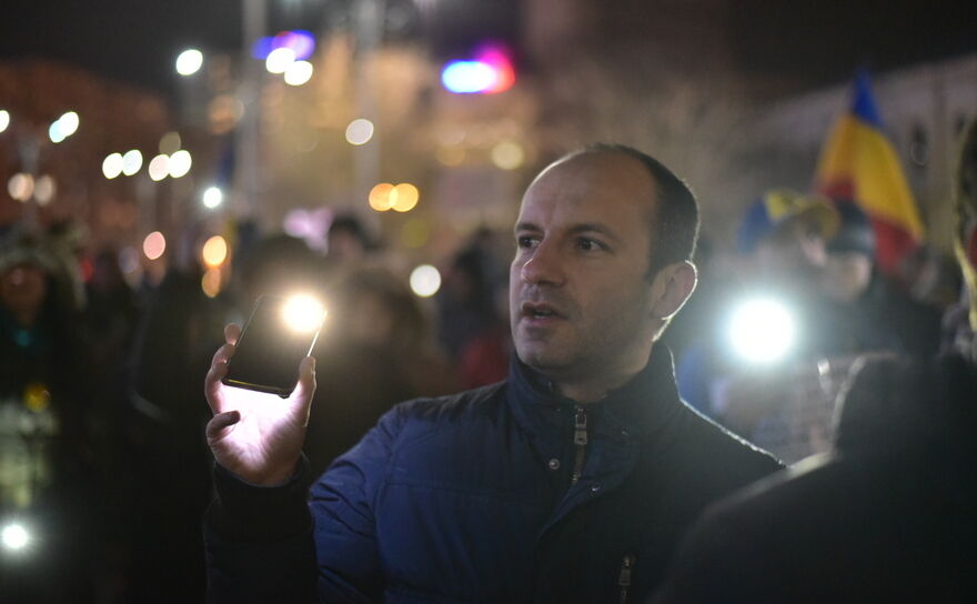 Protest la Guvern (Mihuţ Savu / Epoch Times România)