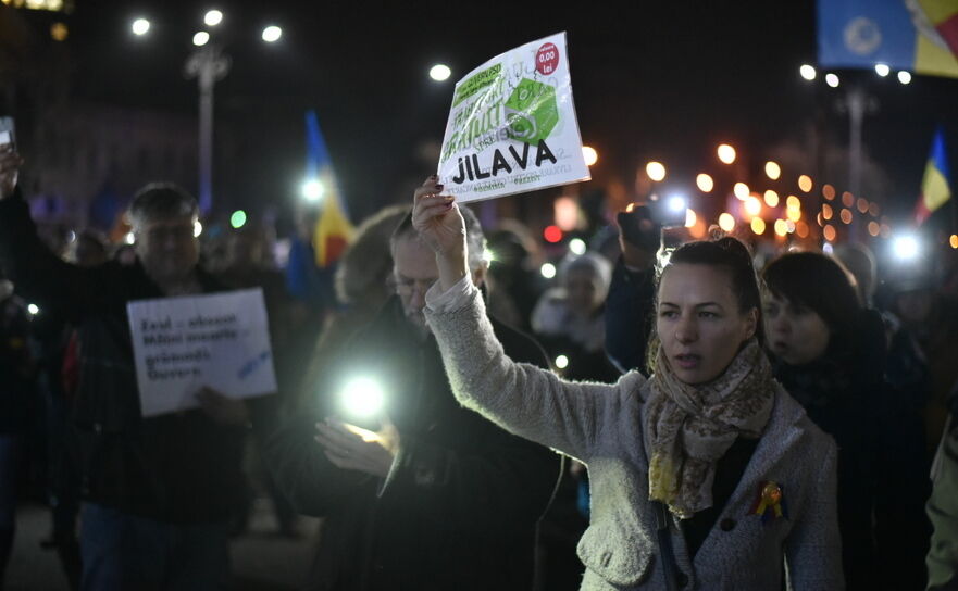 Protest la Guvern (Mihuţ Savu / Epoch Times România)