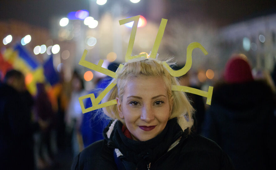 Protest la Guvern (Mihuţ Savu / Epoch Times România)