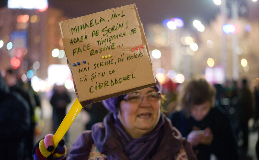 Protest la Guvern (Mihuţ Savu / Epoch Times România)