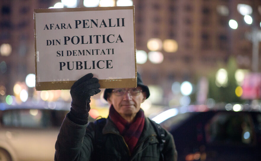 Protest la Guvern (Mihuţ Savu / Epoch Times România)