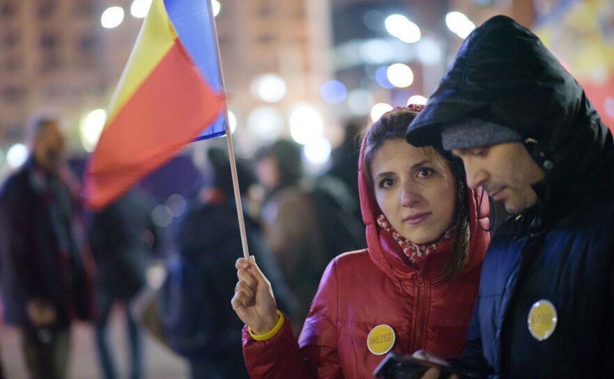 Protest la Guvern (Mihuţ Savu / Epoch Times România)