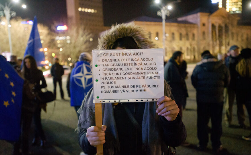 Protest la Guvern (Mihuţ Savu / Epoch Times România)