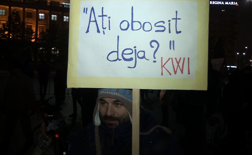 Protest la Guvern (Epoch Times România)