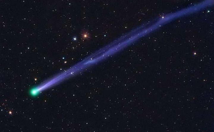 Cometa 45P. (Captură Foto)