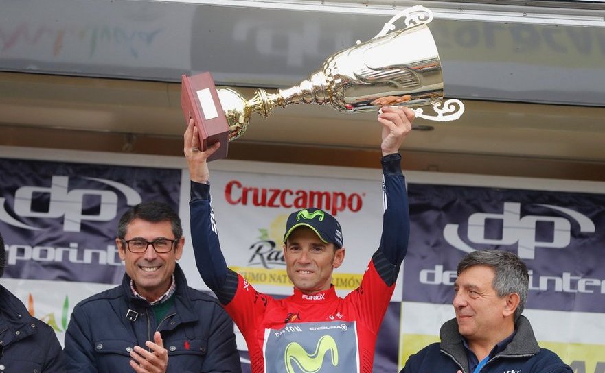 Ciclistul spaniol Alejandro Valverde (Movistar).