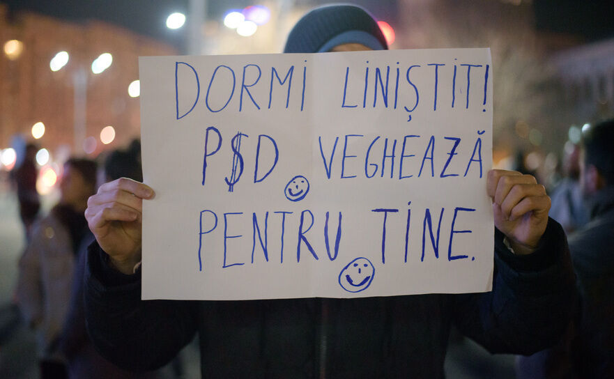 Protest la Guvern (Mihuţ Savu / Epoch Times România)