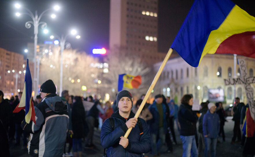 Protest la Guvern (Mihuţ Savu / Epoch Times România)