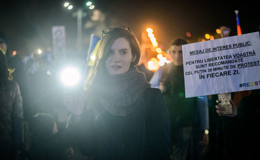 Protest la Guvern (Mihuţ Savu / Epoch Times România)