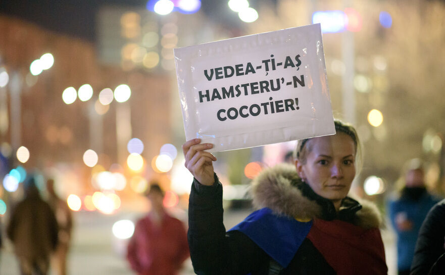 Protest la Guvern (Mihuţ Savu / Epoch Times România)