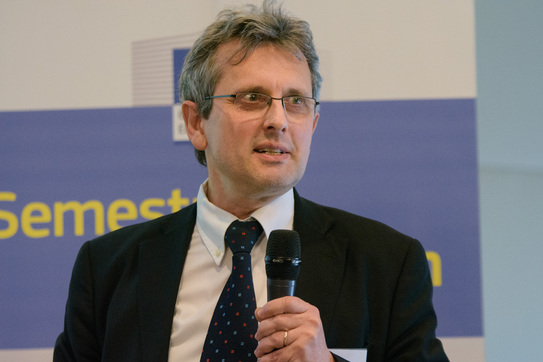 Valentin Lazea, Economist sef BNR (Florin Chirila/Epoch Times)