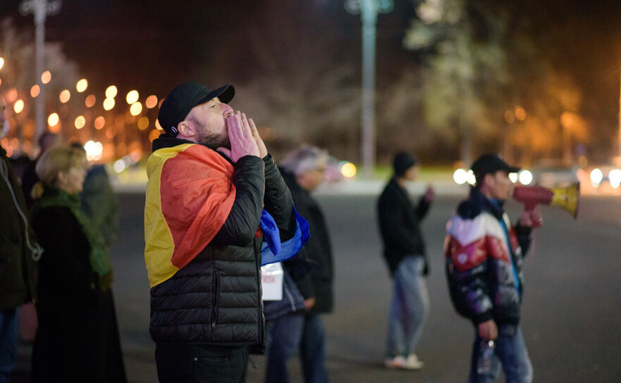 Protest (Mihuţ Savu / Epoch Times România)