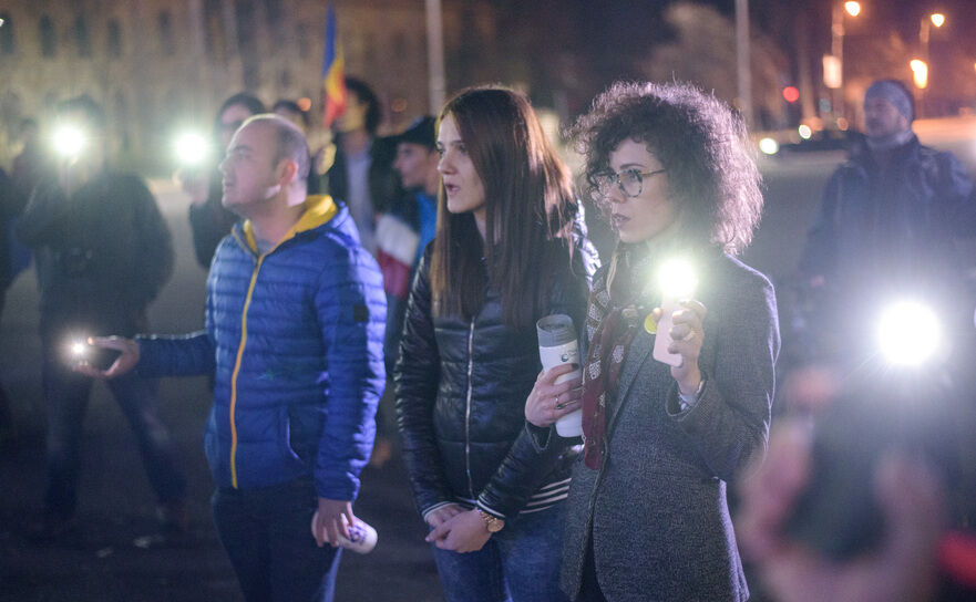 Protest (Mihuţ Savu / Epoch Times România)