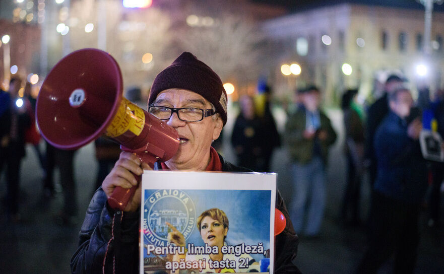 Protest (Mihuţ Savu / Epoch Times România)