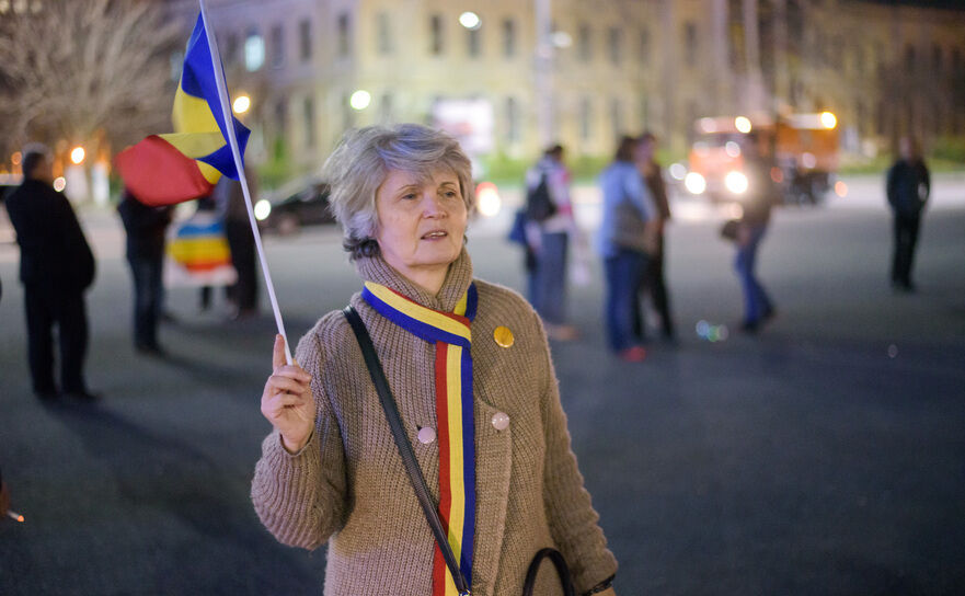 Protest (Mihuţ Savu / Epoch Times România)