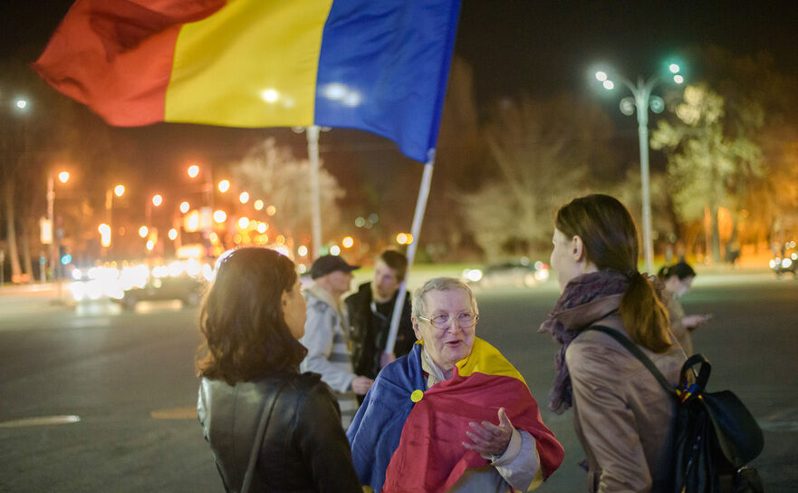 Protest (Mihuţ Savu / Epoch Times România)