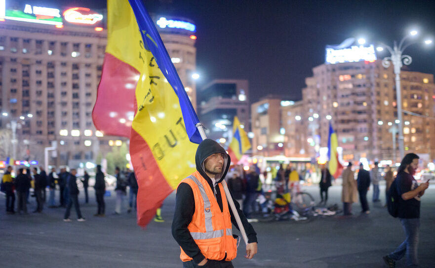 Protest (Mihuţ Savu / Epoch Times România)