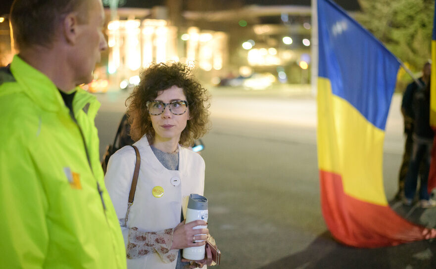 Protest (Mihuţ Savu / Epoch Times România)