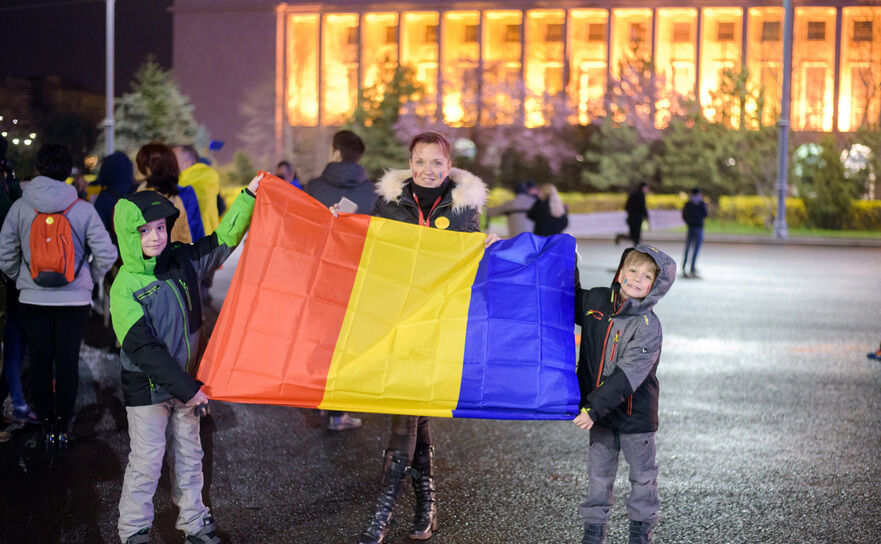 Protest (Mihuţ Savu / Epoch Times România)