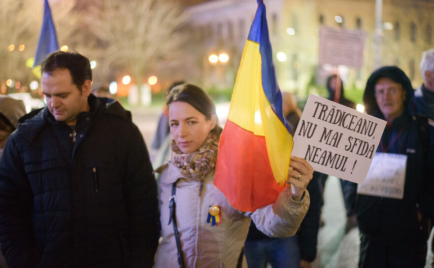 Protest (Mihuţ Savu / Epoch Times România)