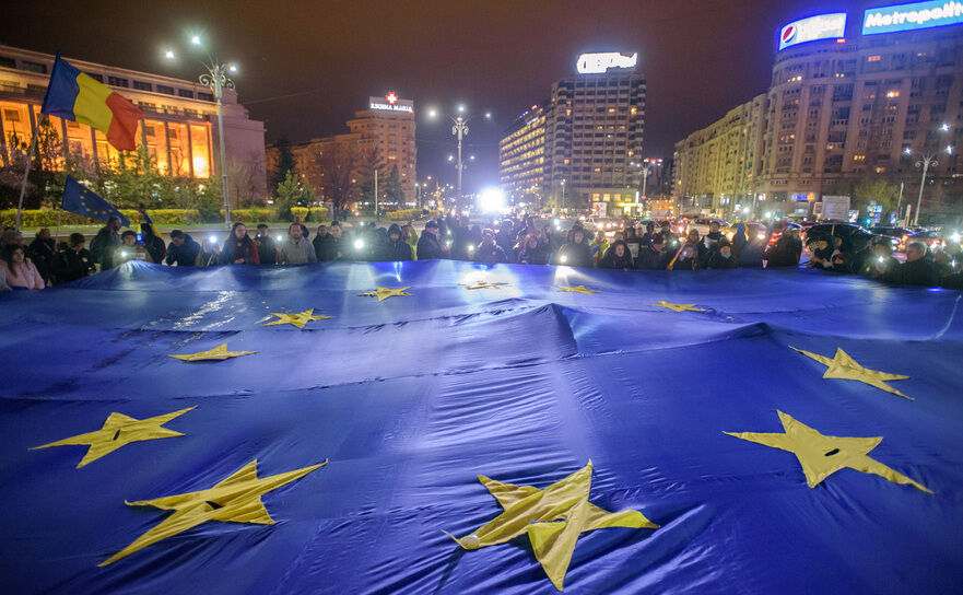 Protest (Mihuţ Savu / Epoch Times România)